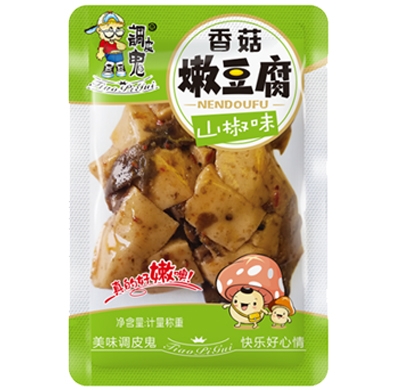 吉林調(diào)皮鬼-香菇嫩豆腐-山椒味